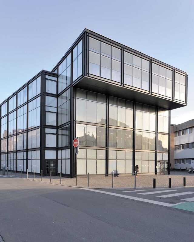 Façade digitalisée de jour