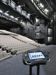 Pupitre de commande des équipements motorisés