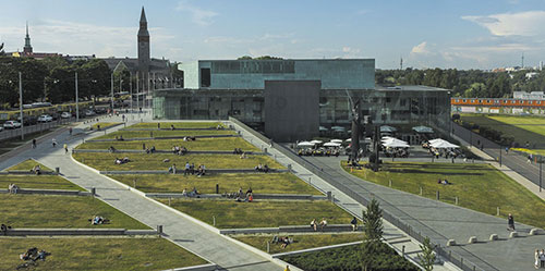 Vue générale du bâtiment