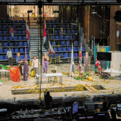 Vue générale du plateau