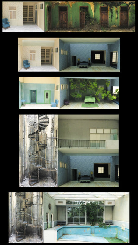 Extraits du déroulé de la maquette - Photo © Lizzie Clachan