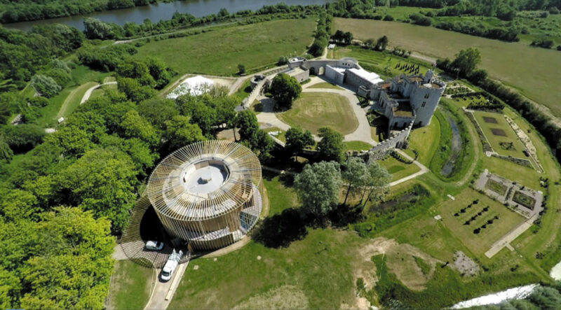 Vue aérienne - Photo © Département du Pas-de-Calais