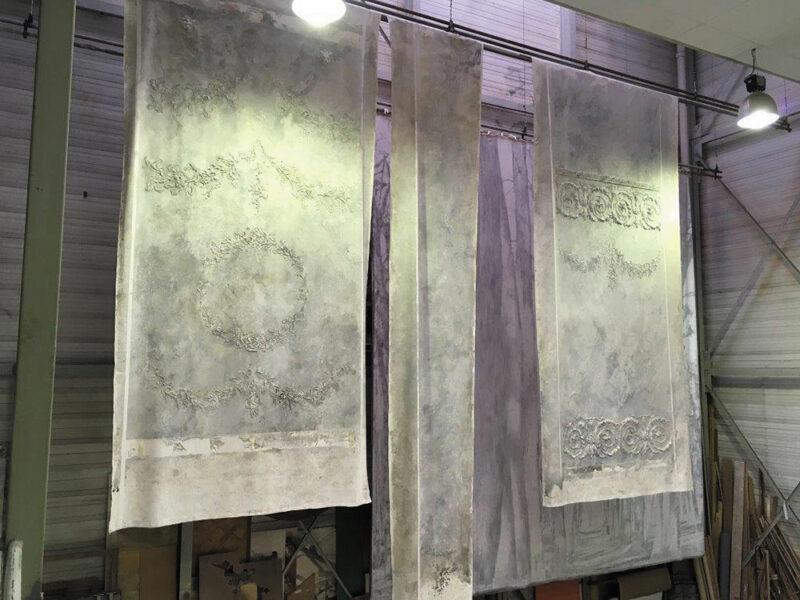 Toiles pour cadre terminées - Photo © Géraldine Mercier