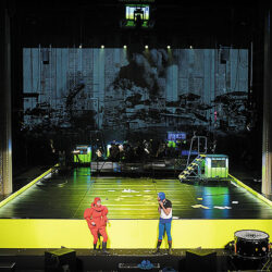 Kein Licht, vue générale du plateau - Photo © Vincent Pontet