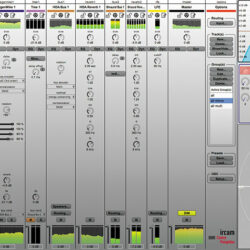 Capture d'écran du logiciel Panoramix - Document © IRCAM