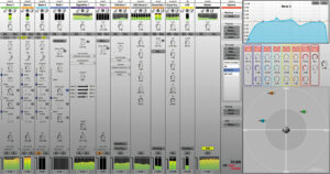 Capture d'écran du logiciel Panoramix - Document © IRCAM