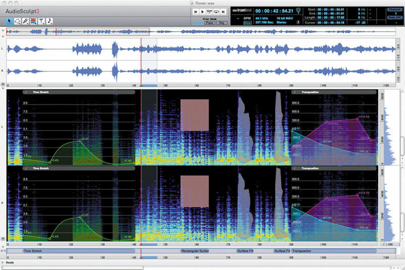 Logiciel Audiosculpt