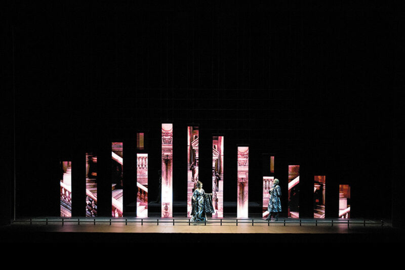 Trompe la mort, musique Luca Francesconi, mise en scène Guy Cassiers, Opéra Bastille - Photo © E. Bauer - OnP