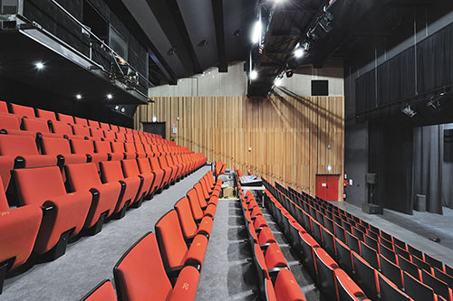 Continuité dans la salle (auditorium)