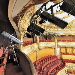 Éclairage de face, cerce motorisée (galerie)