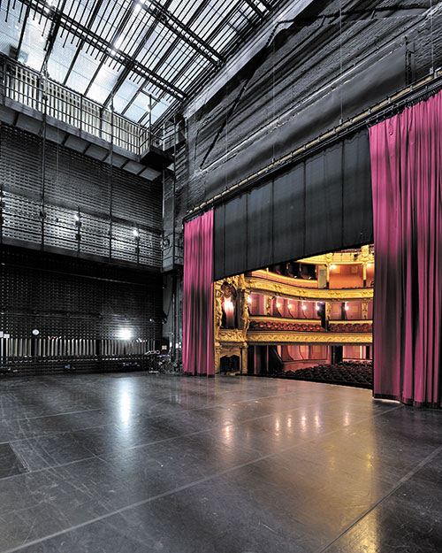 Plateau et plafond technique