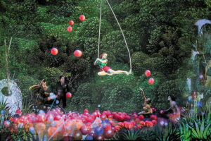 Bosch Dreams, compagnies Les 7 Doigts de la Main (Montréal) et Republique (Copenhague) - Photo © Abraham Per Mortensen