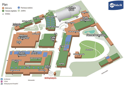 Plan général - Document © Ufa Fabrik