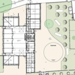 Plan de masse du bâtiment - Photo © Fauvel-Fouché