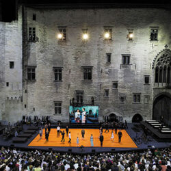 Les Damnés, mise en scène Ivo van Hove - Photo © Christophe Raynaud de Lage