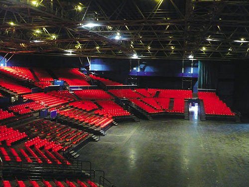 Vue de la salle du Zénith de Paris - Photo © Chaix & Morel