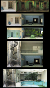 Extraits du déroulé de la maquette