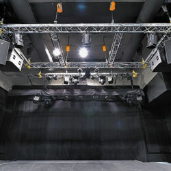 La scène du club en configuration 5 m de profondeur