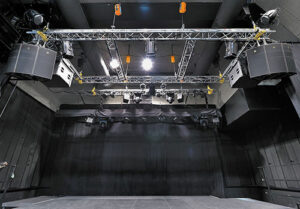 La scène du club en configuration 5 m de profondeur