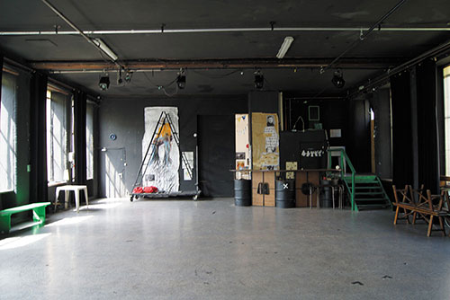 Vue de la salle de répétition du premier étage