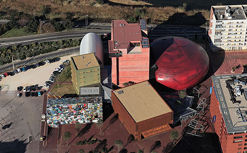 Vue générale de L’Archipel à Perpignan, scénographie Jacques Le Marquet et dUCKS scéno - Photo © Entreprise Fondeville
