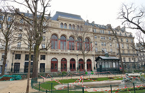 Façade Nord-Est, rue Papin à Paris (75010)