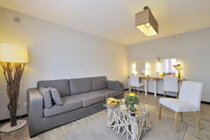 Une des deux loges VIP