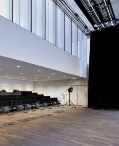 La petite salle, vue de l’espace public