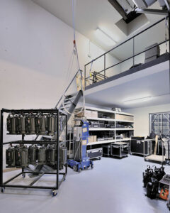 Le local de stockage