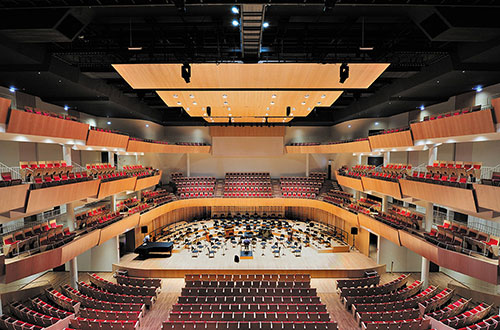 Salle vue du 2e niveau de balcon - Photo de Patrice Morel