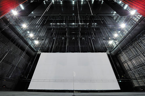 La cage de scène