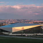 Le STCC à Lausanne (Swiss Tech Convention Center) dans le cadre de l’EPFL (École polytechnique fédérale de Lausanne)