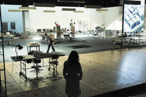 The Fountainhead, scénographie et lumière - Photo © Jan Versweyveld