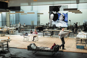 The Fountainhead, vidéos Tal Yarden, prises en direct - Photo © Jan Versweyveld