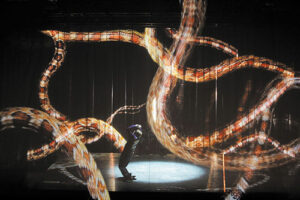 Un jeune homme tombe inconscient après avoir vu le serpent, symbole sexuel - Photo © Roger Conan