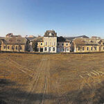 Vue générale du haras avant les travaux - Photo © William Pestrimaux - Bonlieu Scène nationale