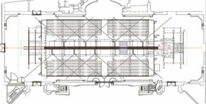 Plan d’implantation des câbles et des enceintes - Document © Services techniques de la Comédie-Française
