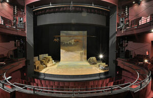 Grand angle axe salle/scène