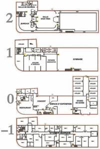 Plans du bâtiment - Documents © DR