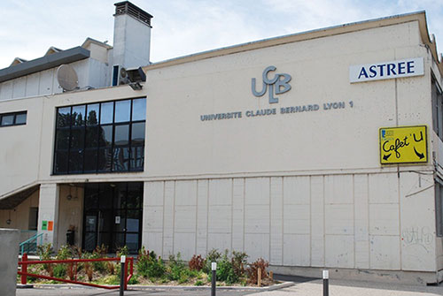 Vue extérieure du Théâtre Astrée à Villeurbanne
