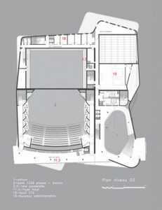 Plan niveau + 03 - Document © Agence Archidev