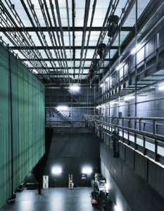 Lointain de la cage de scène