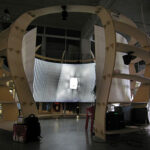 Structure circulaire Naexus, vue de l’extérieur - Photo © Yan Breuleux