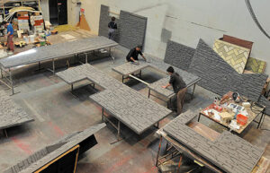 Vue de l’atelier construction bois - Photo © DR