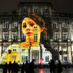 TranseNocturne de Marie-Jeanne Gauthé (Light Motif), place des Terreaux - Photo © Muriel Chaulet