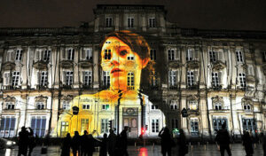 TranseNocturne de Marie-Jeanne Gauthé (Light Motif), place des Terreaux - Photo © Muriel Chaulet