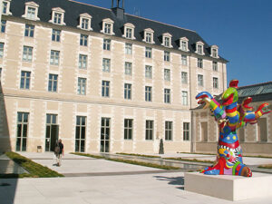Vue de la terrasse du musée des Beaux-Arts d’Angers - Photo © musées d’Angers