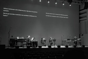 Concert interactif, Sébastien Roux et Clément Cannone - Photo © Hervé Véronèse