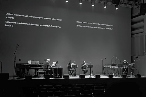 Concert interactif, Sébastien Roux et Clément Cannone - Photo © Hervé Véronèse