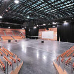 La grande salle dans sa configuration transversale - Photo de Patrice Morel